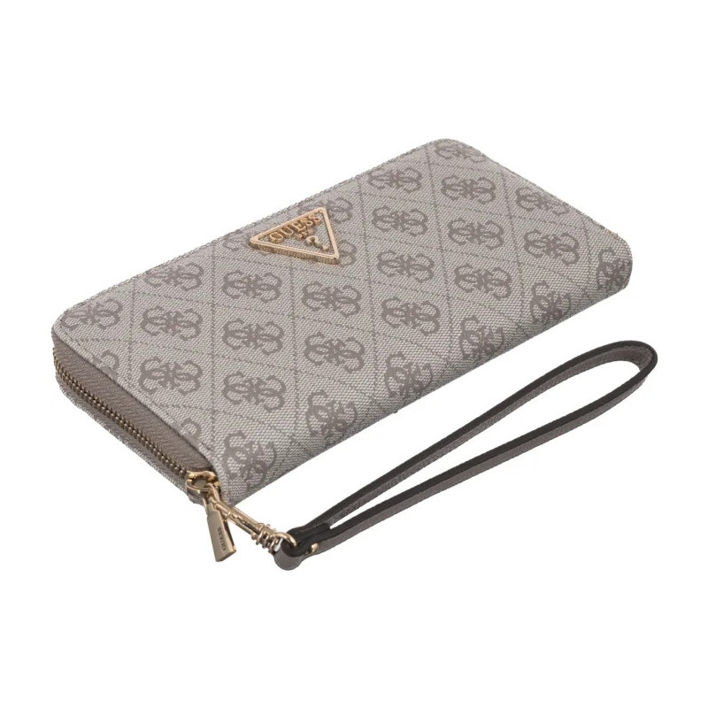 Guess Laurel II Slg Large Zip Around SWSG74 59146 Dark Taupe Logo (GU775-c) handbag