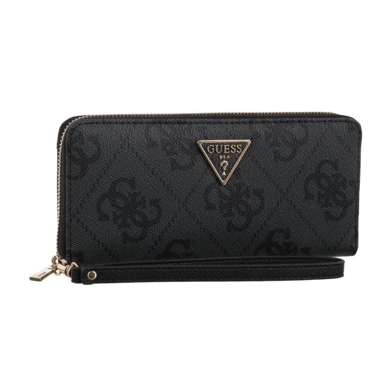 Guess Laurel II Slg Large Zip Around SWSO74 59146 Coal Logo (GU860-a) handbag