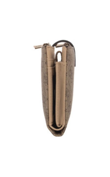 Guess Laurel II Slg Dbl Zip Organizer SWSG74 59157 Latte Logo (GU861-c) handbag