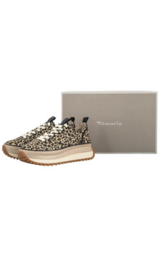 Tamaris Beżowe/Brązowe 1-23731-41 360 Leopard (TM381-d) sports Shoes