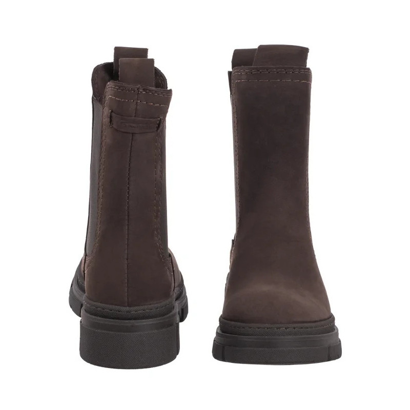 Tamaris Brązowe 1-25901-41 3B2 Mocca Nubuc (TM499-b) shoes