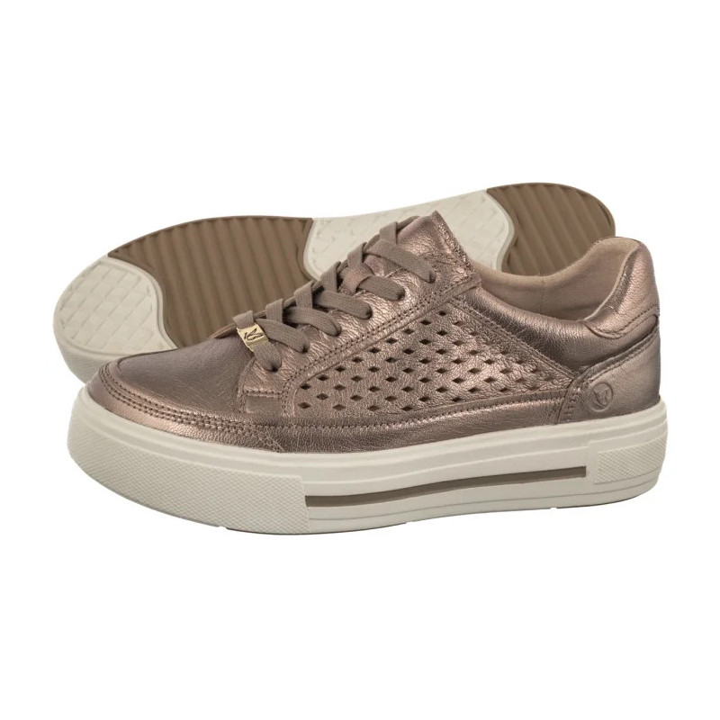 Caprice Złote 9-23719-44 341 Taupe Metallic (CP435-b) shoes