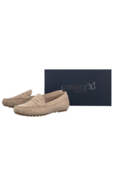 Caprice Beżowe 9-24651-42 318 Sand Suede (CP455-a) shoes