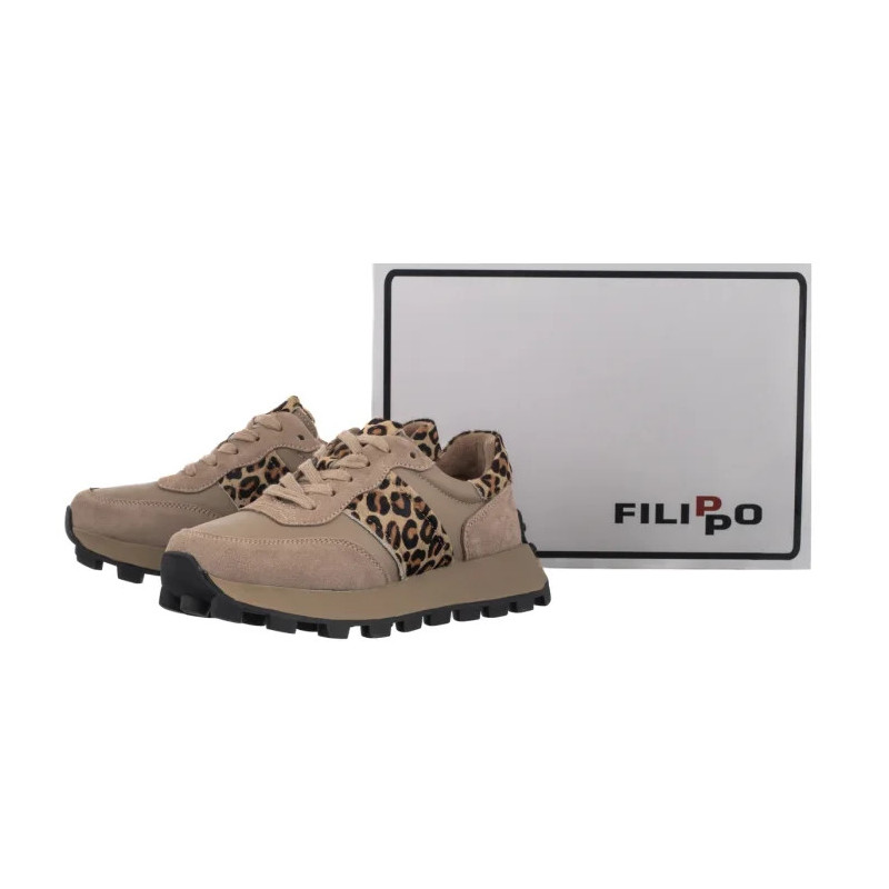 Filippo Beżowe/Panterka DP7112/25 BE LEO (FO217-a) sports Shoes