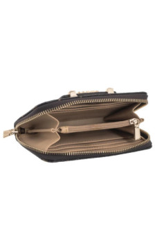 Guess Silia Slg Medium Zip Around SWGP98 90140 Espresso Logo (GU837-a) handbag