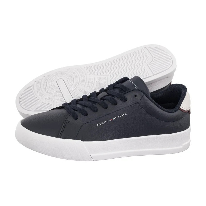 Tommy Hilfiger TH Court Lth Detail Ess Desert Sky FM0FM05367 DW5 (TH1219-d) sports shoes