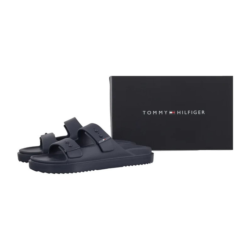 Tommy Hilfiger Light Adjustable Pool Slider Desert Sky FM0FM05757 DW5 (TH1443-a) slippers