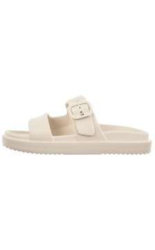 Tommy Hilfiger TH Light Double Strap Sandal Soft Cream FW0FW08953 AEO (TH1444-a) Women's Shoes/Flip Flops
