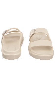 Tommy Hilfiger TH Light Double Strap Sandal Soft Cream FW0FW08953 AEO (TH1444-a) Women's Shoes/Flip Flops