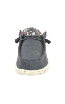 Hey Dude Wally Stretch Canvas Blue 40022-425 (HY13-a) shoes