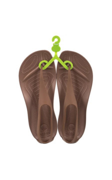 Crocs Sexi Flip Women Bronze 11354-854 (CR25-j) sandals