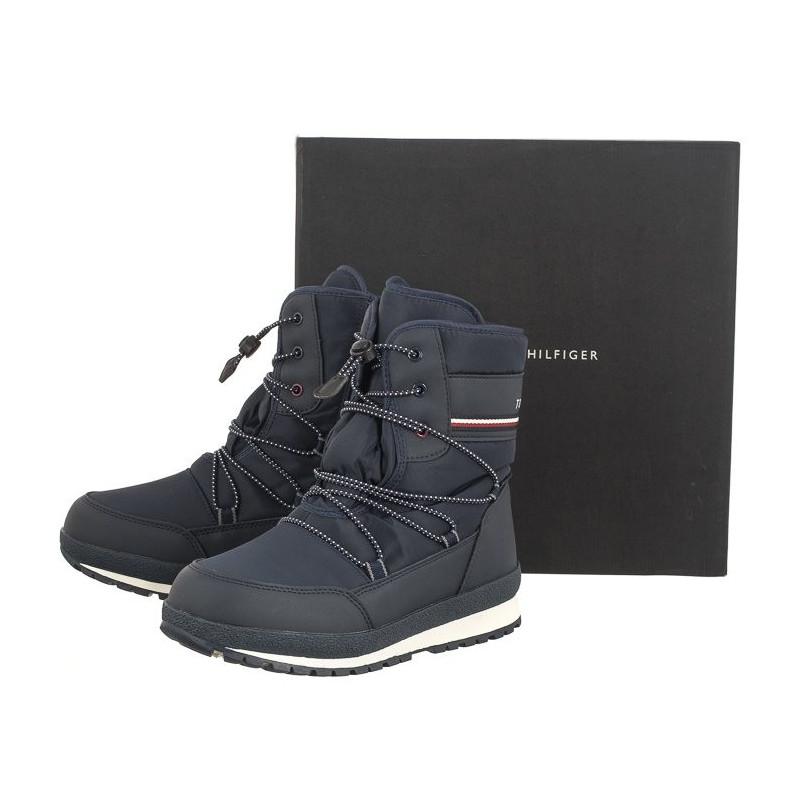 Tommy Hilfiger Snow Boot T3B6-33165-1485 800 Blue (TH925-a) boots