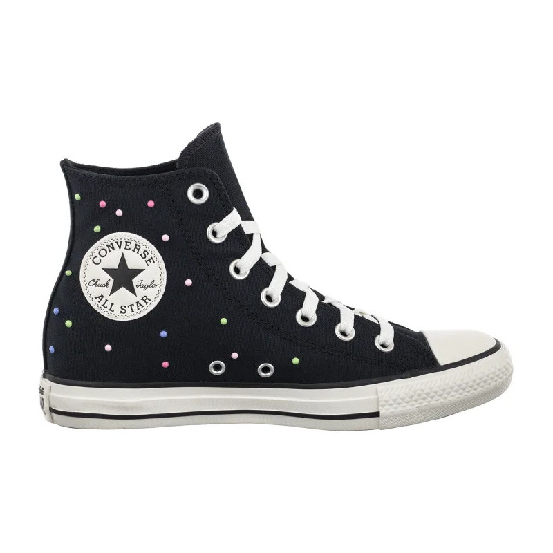 Converse CTAS HI Black/Pink/Very Peri A17869C (CO826-a) shoes