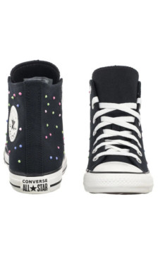 Converse CTAS HI Black/Pink/Very Peri A17869C (CO826-a) shoes