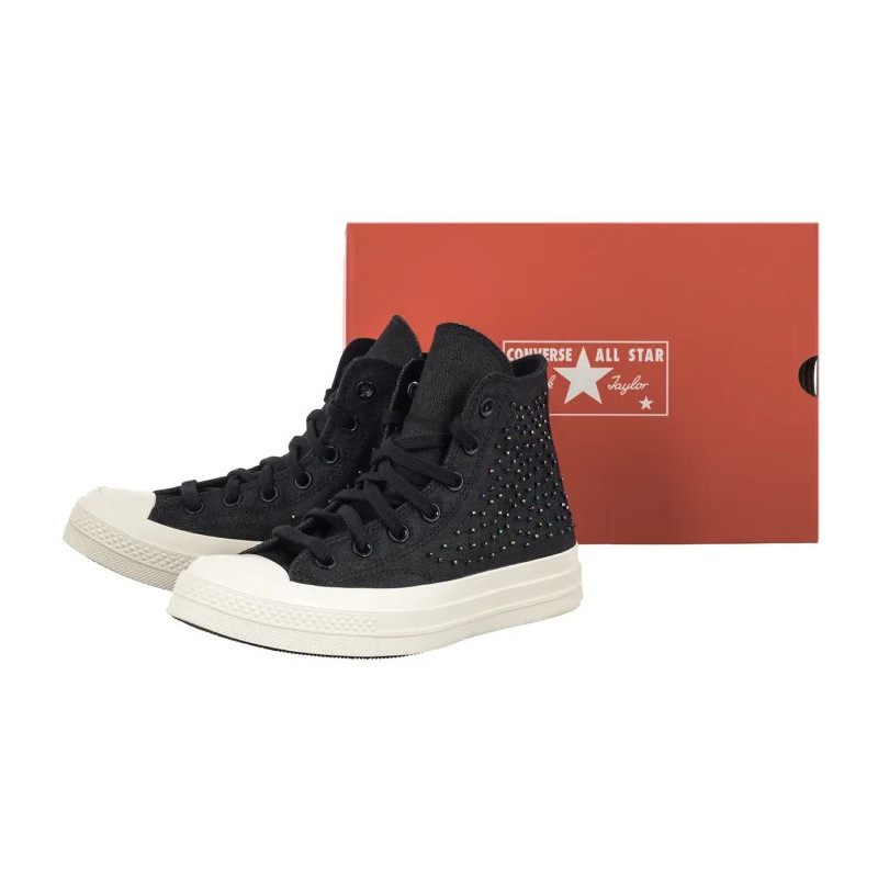 Converse Chuck 70 Hi Black/Black/Erget A16642C (CO827-a) shoes