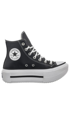 Converse CTAS Lift Double Stack Hi Black/White/Black (CO832-a) shoes