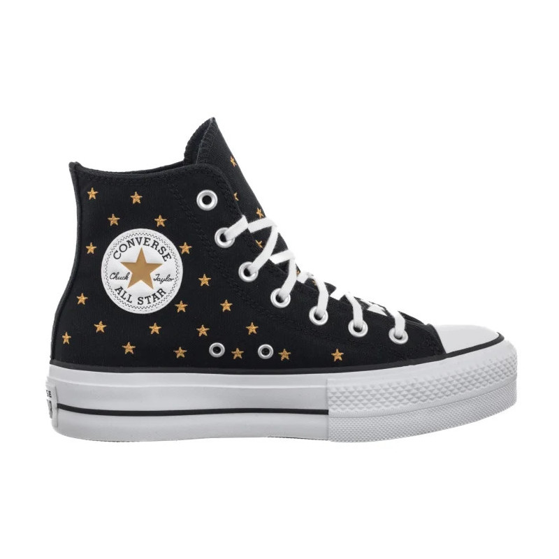 Converse Ctas Lift Hi Black/Honey Stick/White A16113C (CO833-a) shoes