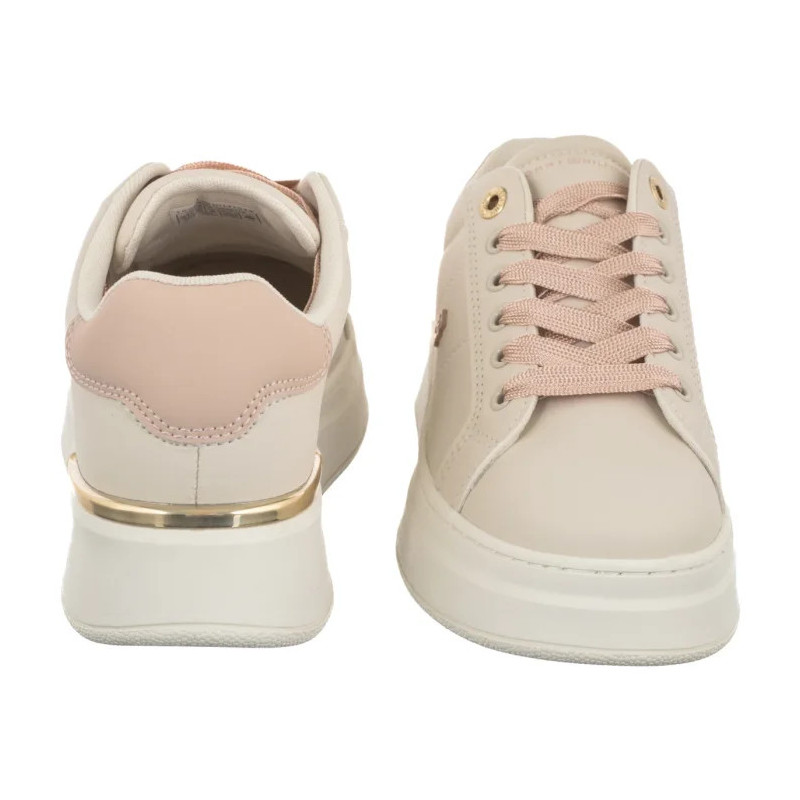 Tommy Hilfiger Low Cut Lace-Up Sneaker Milk/Nude T3A9-34253-1355B172   (TH1449-a) sports Shoes
