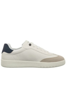 Tommy Hilfiger Low Cut Lace-Up Sneaker Beige/White/Blue T3X9-34355-1269Y007 (TH1451-a) sports Shoes