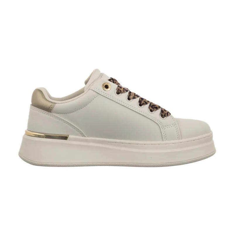 Tommy Hilfiger Low Cut Lace-Up Sneaker Off White/Platinum T3A9-34255-1355X024 (TH1453-a) sports Shoes
