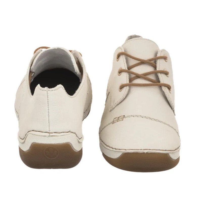 Rieker Białe 55920-80 White (RI350-a) shoes