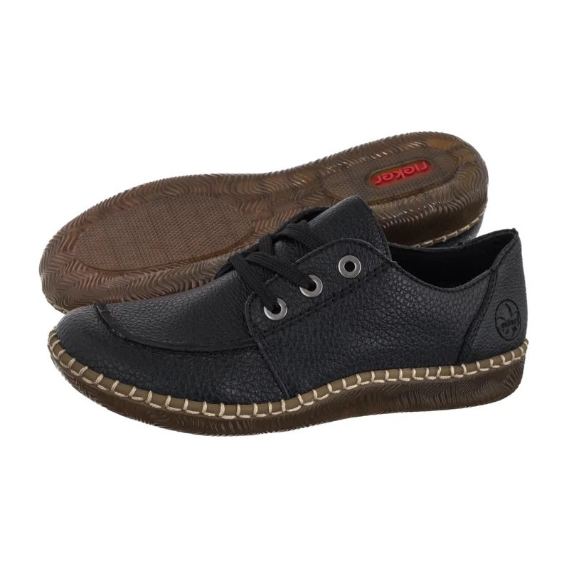 Rieker Czarny N2402-00 Black (RI352-a) shoes