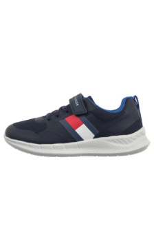 Tommy Hilfiger Flag Low Cut Lave-Up/Velcro Sneaker T1X9-34369-1843800 (TH1450-a) sports shoes