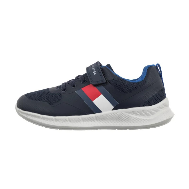 Tommy Hilfiger Flag Low Cut Lave-Up/Velcro Sneaker T1X9-34369-1843800 (TH1450-a) sports shoes