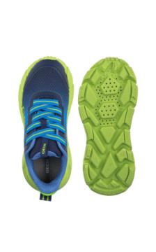 Geox J Flexyper Fast Lt Blue/Lime J46N1A O2A9J C4378 (GE248-b) sports shoes