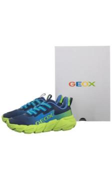 Geox J Flexyper Fast Lt Blue/Lime J46N1A O2A9J C4378 (GE248-b) sports shoes