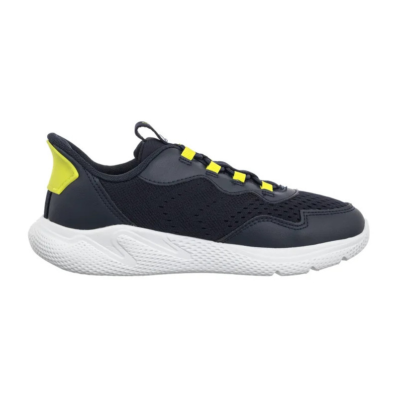 Geox J Sprintye Fast In Navy Lime J65NQA 01454 C0749 (GE247-b) sports shoes