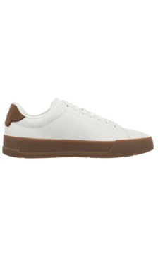 Tommy Hilfiger TH Court Lth Detail Ess Ecru/Regatta Red FM0FM05367 0LF (TH1219-e) sports shoes