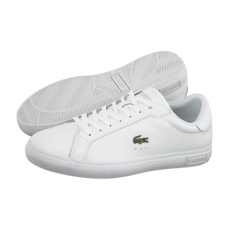 Lacoste Powercourt 125 2 SMA Wth/Wht 749SMA0081.21G (LC448-b) sports shoes
