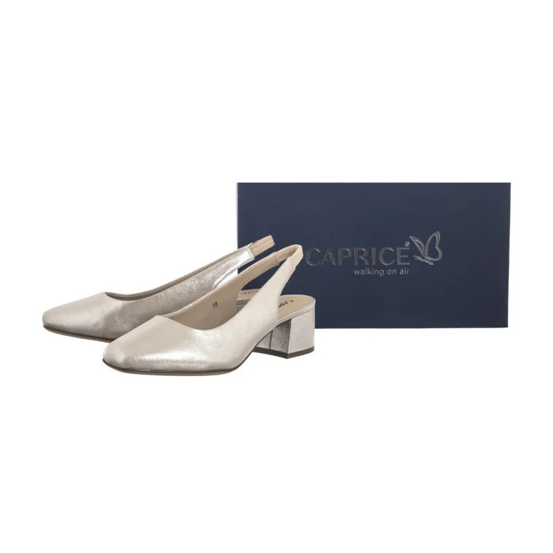 Caprice Srebrne 9-29500-42 341 Taupe Metallic (CP433-a) shoes