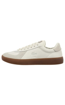 Lacoste Baseshot Pro 126 5 SFA Off Wht/Gum- Suede 751SFA0088.40F (LC468-a) sports Shoes