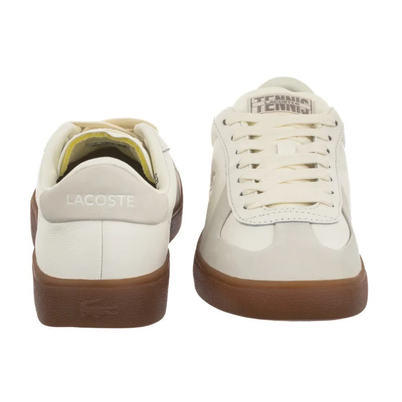 Lacoste Baseshot Pro 126 5 SFA Off Wht/Gum- Suede 751SFA0088.40F (LC468-a) sports Shoes