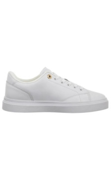 Tommy Hilfiger Th Feminine Cupsole Leather White FW0FW09105 YBS (TH1457-a) sports Shoes