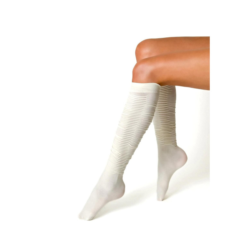 Veneziana knee-high socks with microfiber