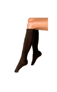 Veneziana knee-high socks with microfiber