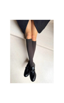 Veneziana knee-high socks with microfiber