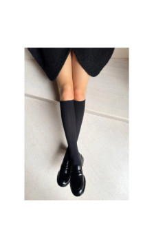 Veneziana knee-high socks with microfiber