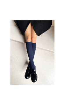 Veneziana knee-high socks with microfiber