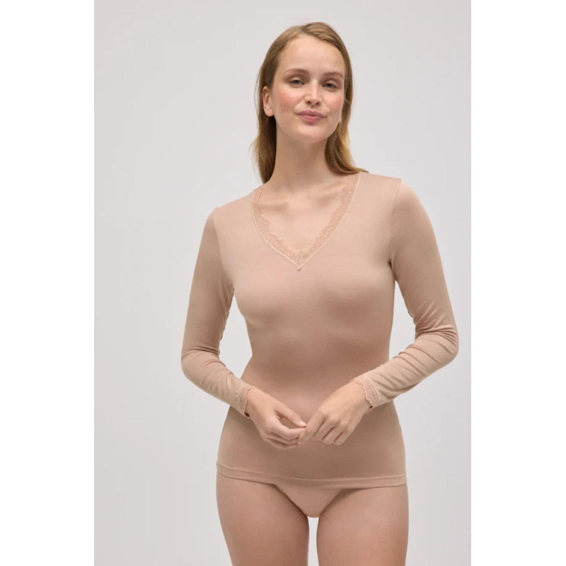 Ysabel Mora long-sleeved shirt