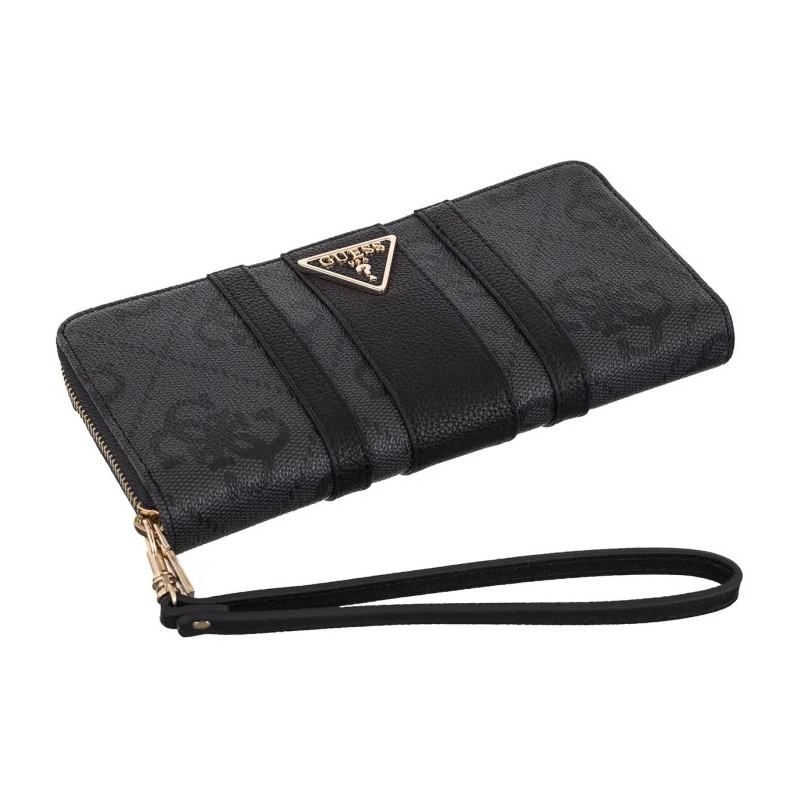 Guess Laurel II Slg Lrg Zip Around SWSS74 59146 Coal Logo (GU865-b) handbag