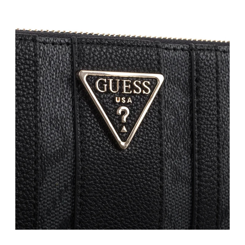 Guess Laurel II Slg Lrg Zip Around SWSS74 59146 Coal Logo (GU865-b) handbag