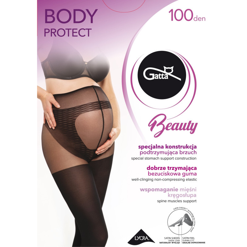 Gatta tights for pregnant women with microfiber