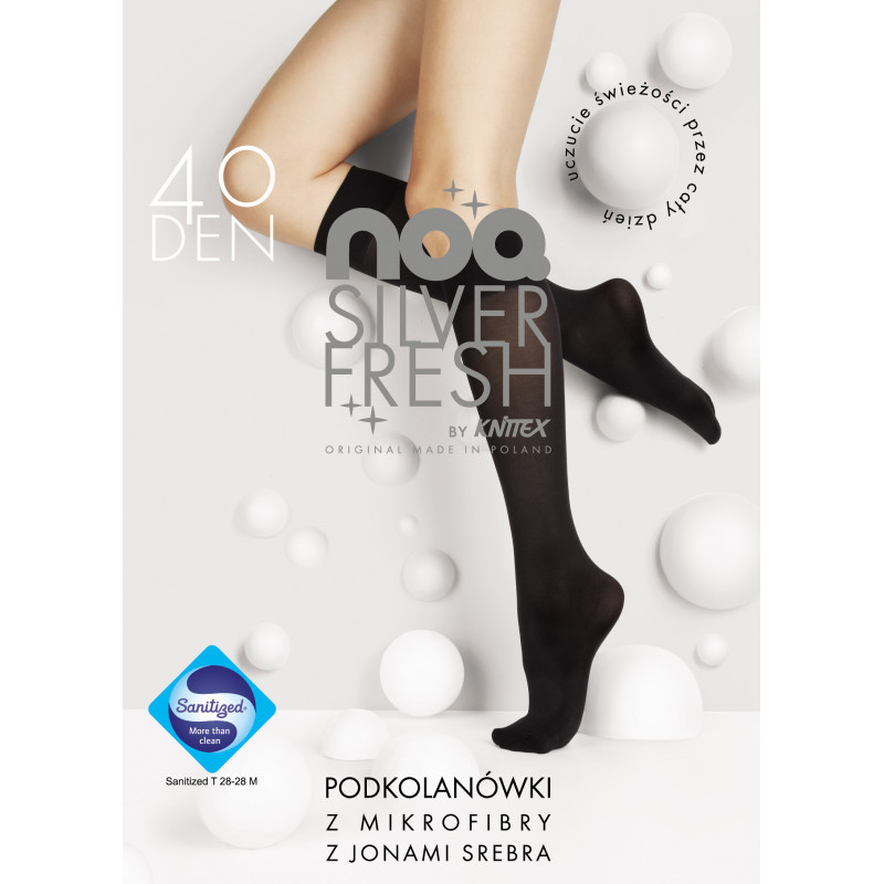 Knittex knee-high socks with microfiber
