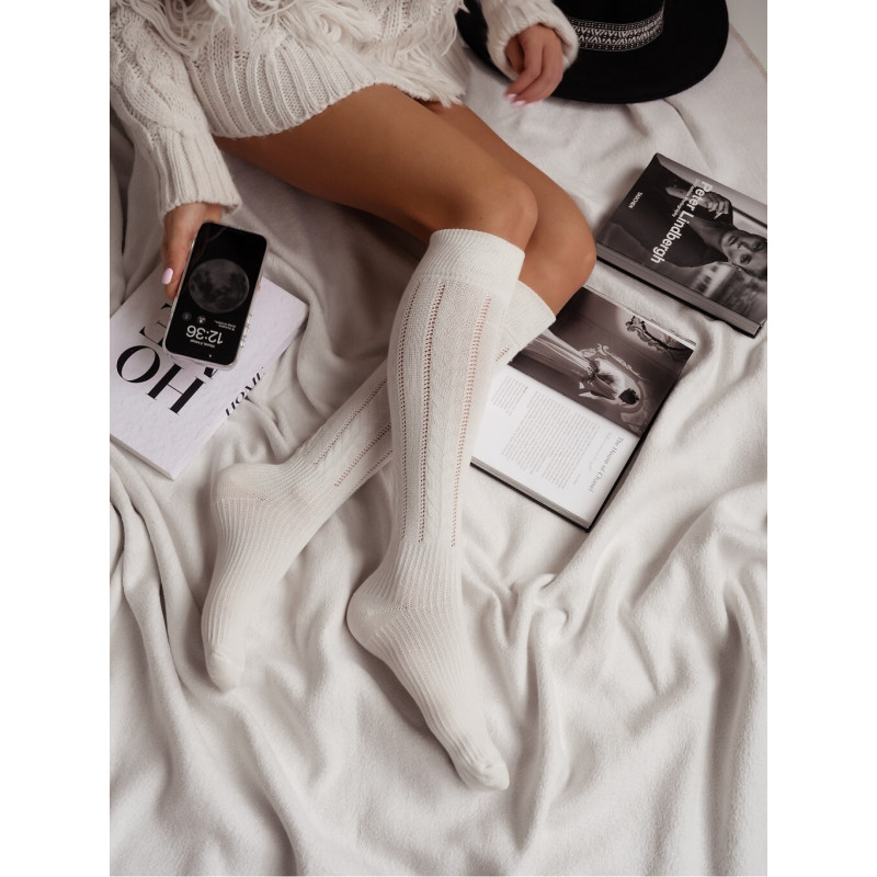 Milena cotton socks to the knees