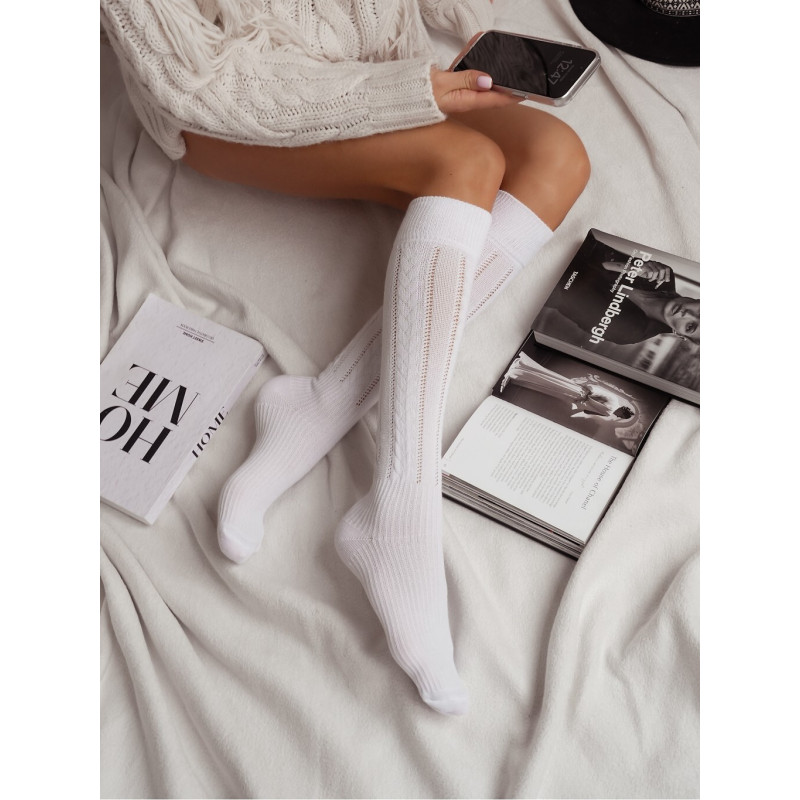 Milena cotton socks to the knees