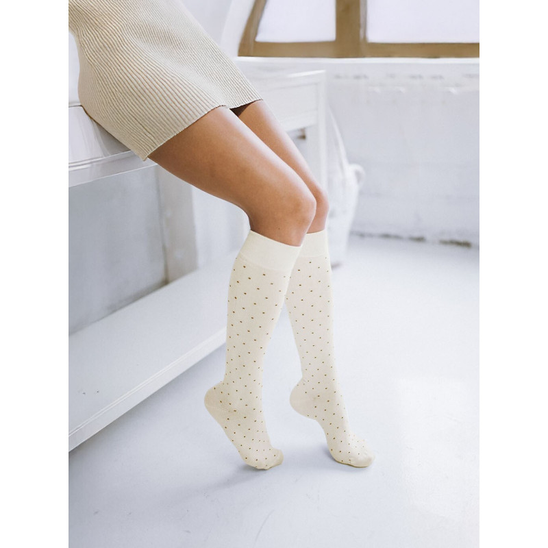 Milena cotton socks to the knees